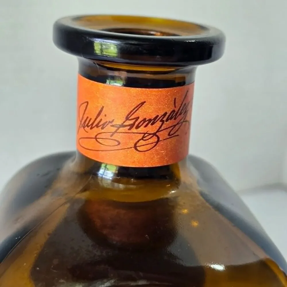 Don Julio Reposado Tequila Bottle 750ml EMPTY With Wood Cork, Craft or Bar Decor
